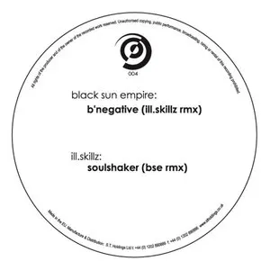 Pochette B'Negative (Ill.Skillz Remix) / Soulshaker (BSE Remix)