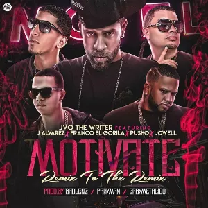 Pochette de Motívate (remix to the remix) de Pusho - Franco “El Gorila” - Jowell
