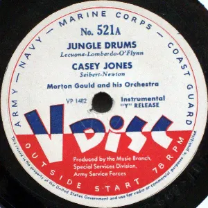 Pochette Jungle Drums / Casey Jones / Stars in Your Eyes / My Shawl