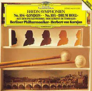 Pochette Symphonien No. 104 »London« · No. 103 »Drum Roll« »Mit dem Paukenwirbel/Roulement de timbales«