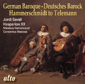 Pochette German Baroque / Deutches Barock - Hammerschmidt to Telemann