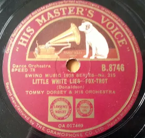 Pochette de Little White Lies / Tears in My Heart de Tommy Dorsey and His Orchestra