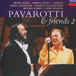 Pochette Pavarotti & Friends 2