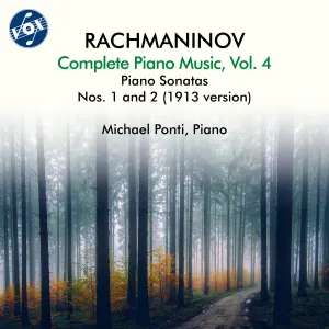 Pochette de Complete Piano Music, Vol. 4 de Michael Ponti - Sergei Rachmaninoff
