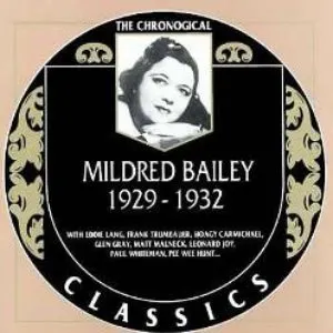 Pochette de The Chronological Classics: Mildred Bailey 1929-1932 de Mildred Bailey