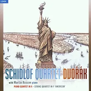 Pochette de Dvořák: Piano Quintet in A de Martin Roscoe