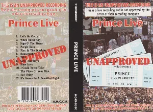 Pochette Prince Live (Unapproved)