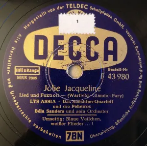 Pochette de Jolie Jacqueline de Lys Assia