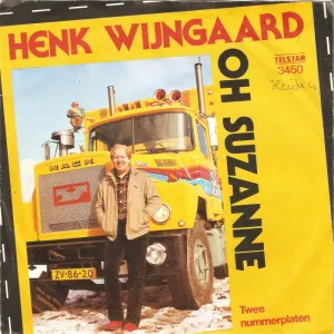 Pochette de Oh Suzanne / Twee nummerplaten de Henk Wijngaard