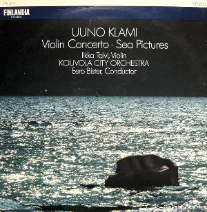 Pochette de Violin Concerto / Sea Pictures de Uuno Klami