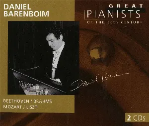 Pochette Great Pianists of the 20th Century, Volume 9: Daniel Barenboim