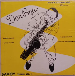 Pochette de Tenor Sax Solos, Vol. 1 de Don Byas