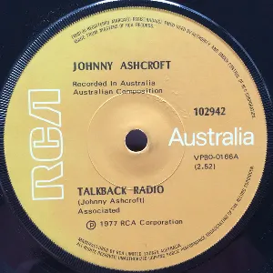Pochette de Talkback Radio de Johnny Ashcroft