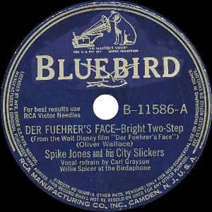 Pochette de Der Fuehrer's Face / I Wanna Go Back to West Virginia de Spike Jones and His City Slickers