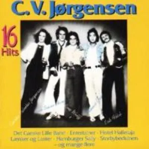 Pochette de 16 Hits de C.V. Jørgensen