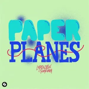 Pochette de Paper Planes de Lucas & Steve - Tungevaag