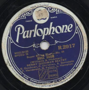 Pochette de Flying Home / Rose Room (In Sunny Roseland) de The Benny Goodman Sextet