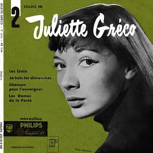 Pochette de 2 – Les Croix de Juliette Gréco