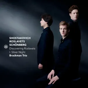 Pochette de Discovering Roslavets: I. Silver Night de Dmitri Shostakovich - Arnold Schönberg - Nikolai Roslavets