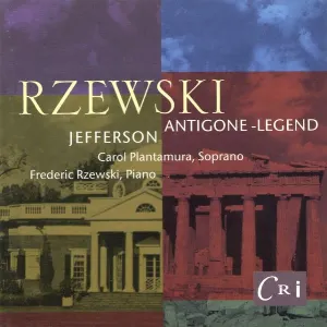 Pochette de Jefferson / Antigone - Legend de Frederic Rzewski