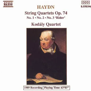 Pochette String Quartets, op. 74: No. 1 / No. 2 / No. 3 