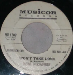 Pochette de Won’t Take Long de Melba Montgomery