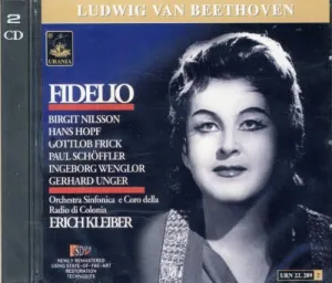 Pochette de Fidelio de Ludwig van Beethoven - WDR Rundfunkchor Köln - WDR Sinfonieorchester Köln - Erich Kleiber - Gottlob Frick - Birgit Nilsson