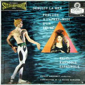 Pochette Debussy: La Mer / Prelude à l’apres-midi d’un faune / Ravel: Rapsodie espagnole