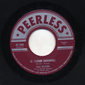 Pochette de Al llegar diciembre / Amor a media rienda de Lola Beltrán