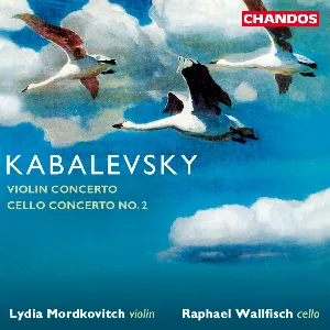 Pochette de Violin Concerto / Cello Concerto no. 2 de Lydia Mordkovitch - Raphael Wallfisch