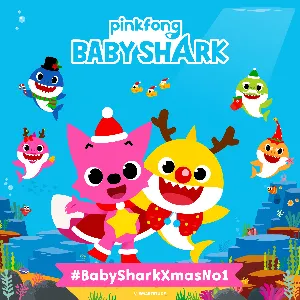 Pochette de Christmas Baby Shark de Pinkfong