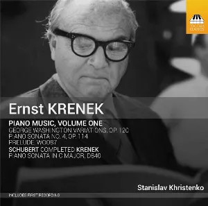 Pochette de Piano Music, Volume One de Ernst Krenek