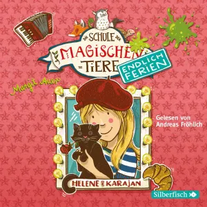 Pochette de Die Schule der magischen Tiere - Endlich Ferien 4 - Helene und Karajan de Andreas Fröhlich - Margit Auer