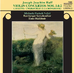 Pochette de Violin Concertos nos. 1 & 2 / Cavatina / Ungrischer de Bamberger Symphoniker - Hans Stadlmair - Joachim Raff
