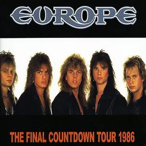 Pochette The Final Countdown Tour 1986