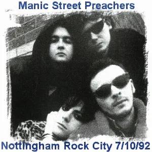 Pochette Nottingham Rock City 7/10/92