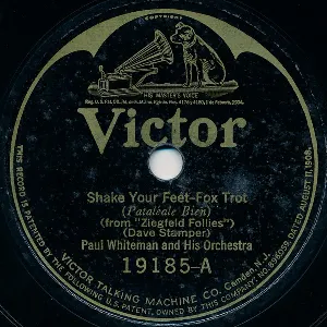 Pochette de Shake Your Feet / Swanee River Blues de Paul Whiteman and His Orchestra