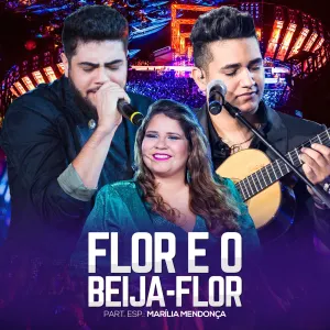 Pochette de Flor e o beija-flor de Henrique & Juliano
