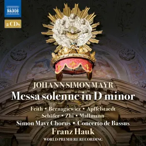 Pochette de Messa solenne in D minor de Markus Schäfer - Simon Mayr - Franz Hauk