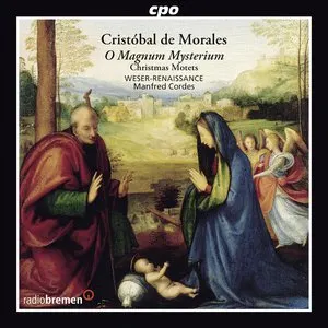 Pochette de Cristóbal de Morales - Christmas Motets - Manfred Cordes de Cristóbal de Morales