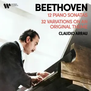Pochette de 12 Piano Sonatas / 32 Variations on an Original Theme de Ludwig van Beethoven