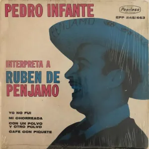 Pochette de Interpreta a Rubén de Pénjamo de Pedro Infante