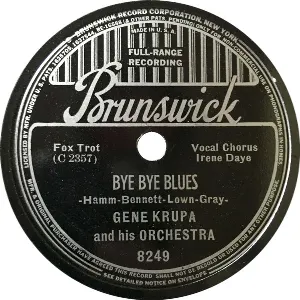 Pochette de Bye Bye Blues / After Looking at You de Gene Krupa and His Orchestra