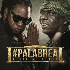 Pochette de Palabrea (remix) de Mackie