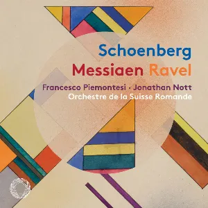 Pochette Schoenberg / Messiaen / Ravel