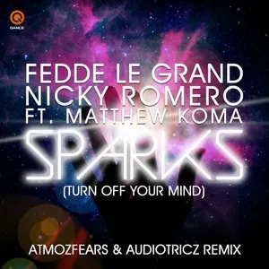 Pochette de Sparks (Turn Off Your Mind) (Atmozfears & Audiotricz Remix) de Nicky Romero - Fedde Le Grand