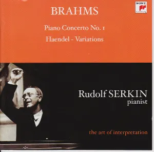 Pochette Brahms Piano Concerto No. 1