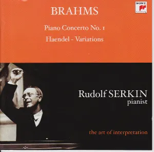 Pochette de Brahms Piano Concerto No. 1 de Rudolf Serkin - George Szell