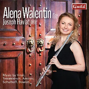 Pochette de Music by Vitali, Taktakishvili, Amirov, Schulhoff, Bowen de Edwin York Bowen - Erwin Schulhoff