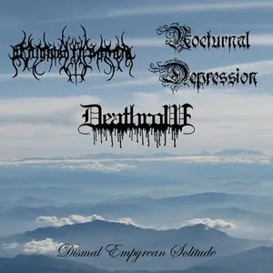 Pochette de Dismal Empyrean Solitude de Nocturnal Depression